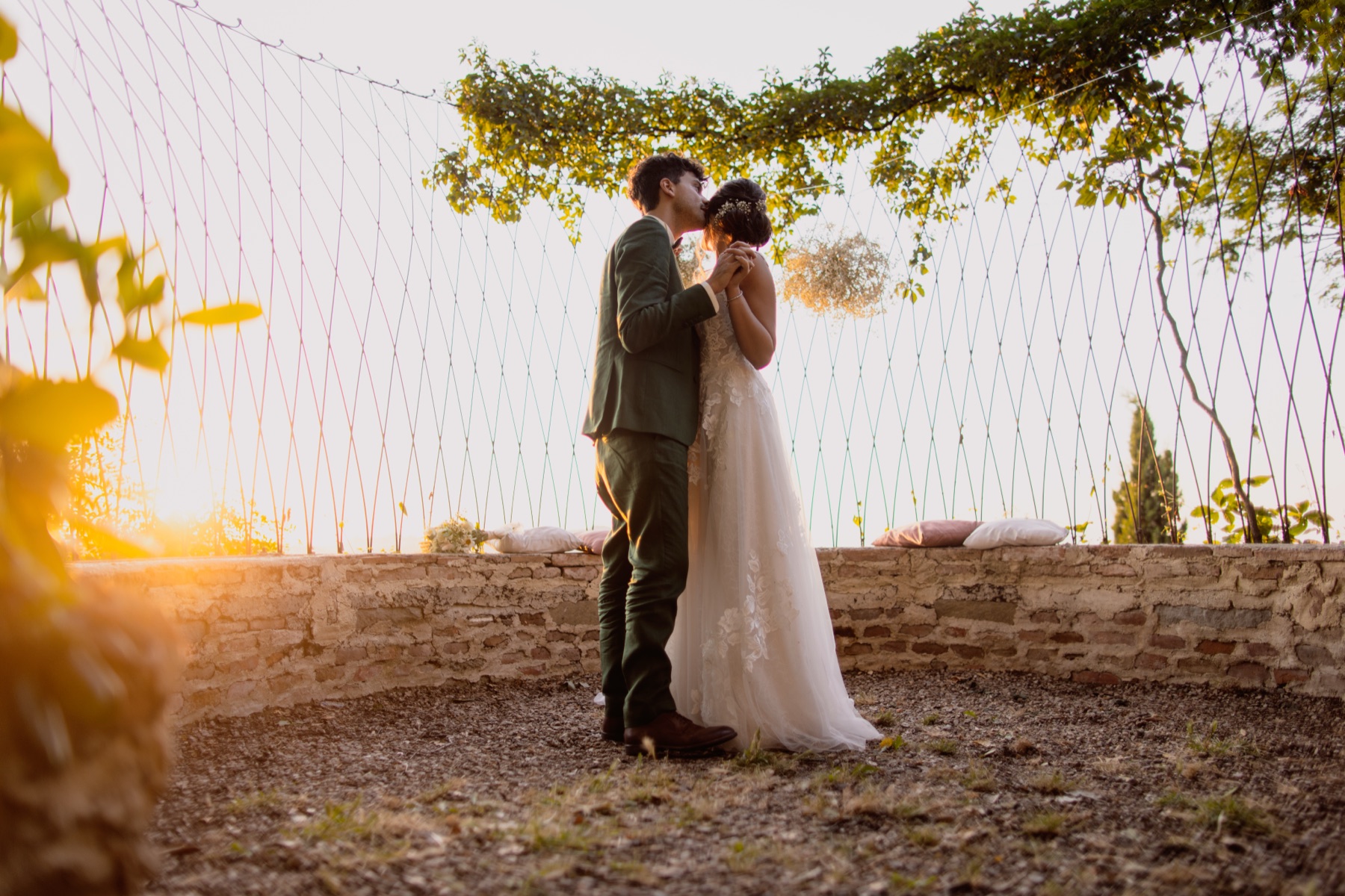 Ritratto di Chiara e Cesare al tramonto